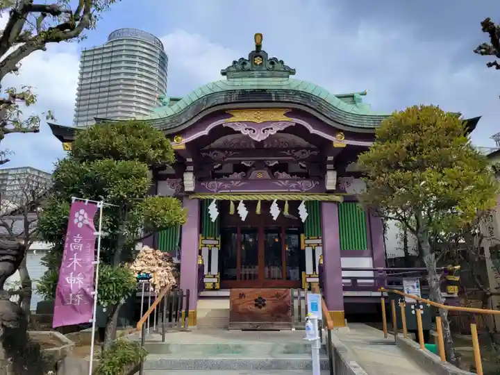 高木神社の本殿・本堂