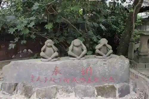 柳川総鎮守 日吉神社の狛犬