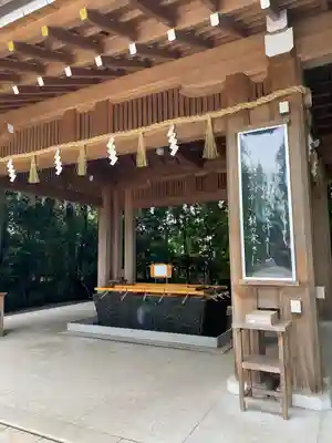 寒川神社の手水舎