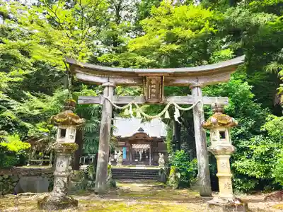 佐地神社の鳥居