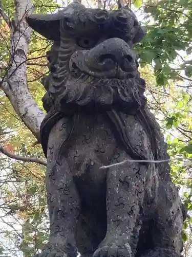 生振神社の狛犬