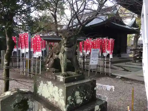 下庄八幡神社の狛犬
