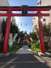 北見稲荷神社の鳥居