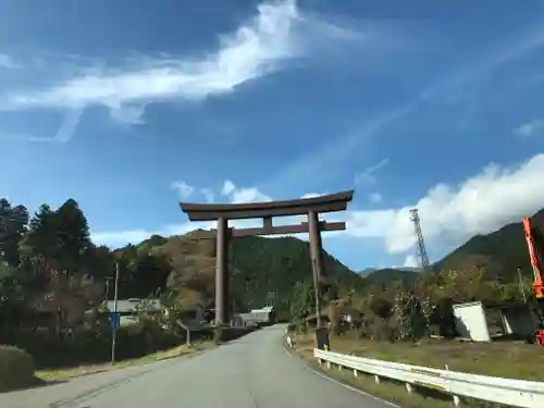 古峯神社の鳥居