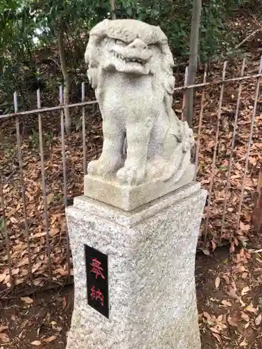 浅間神社の狛犬