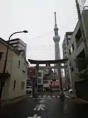 牛嶋神社の鳥居