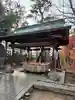 四柱神社の手水舎