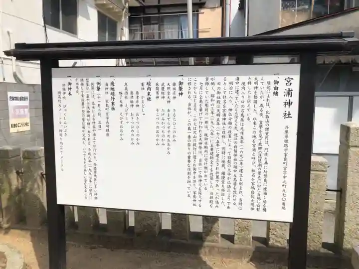 宮浦神社の歴史