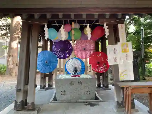 札幌諏訪神社の手水舎