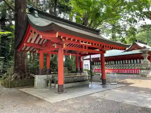 鹿島神宮の手水舎