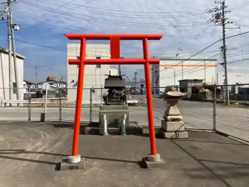 龍王神社の鳥居