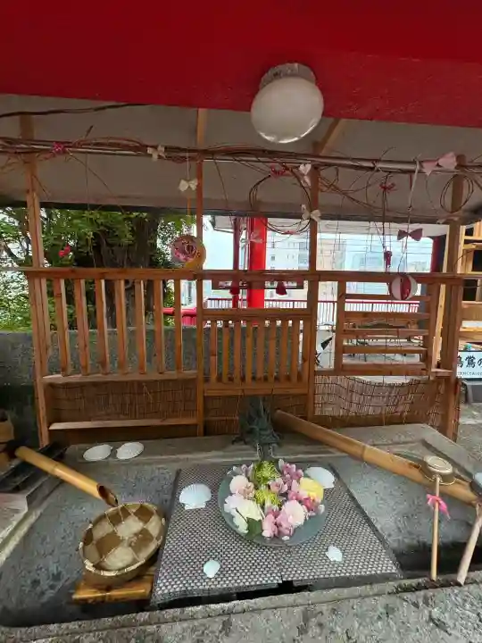 徳島眉山天神社の手水舎