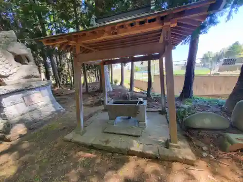 熊野神社の手水舎