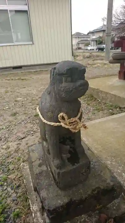 天神社の狛犬
