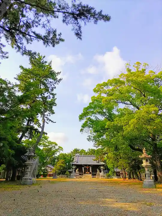 八劔神社(西端八劔神社)の本殿・本堂