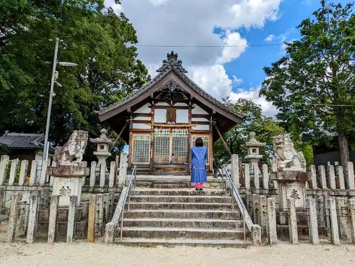 和爾良神社の本殿・本堂