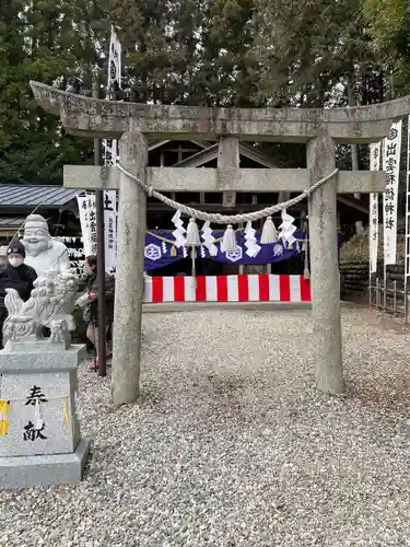 出雲福徳神社の鳥居