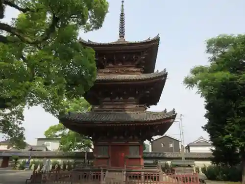 斑鳩寺の塔