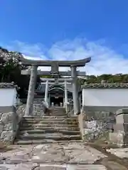 八幡竃門神社の鳥居