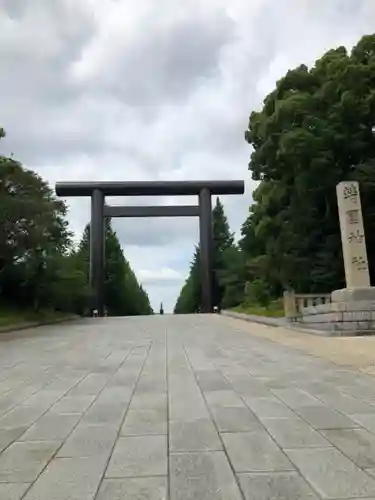 靖國神社の鳥居