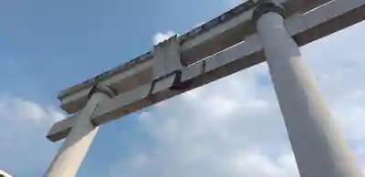 穂高神社本宮の鳥居