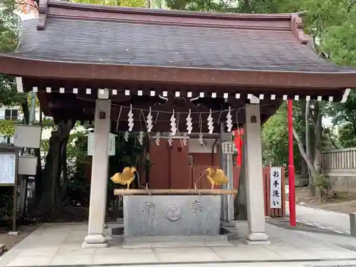 富岡八幡宮の手水舎