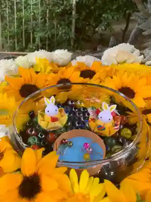 彌都加伎神社の手水舎