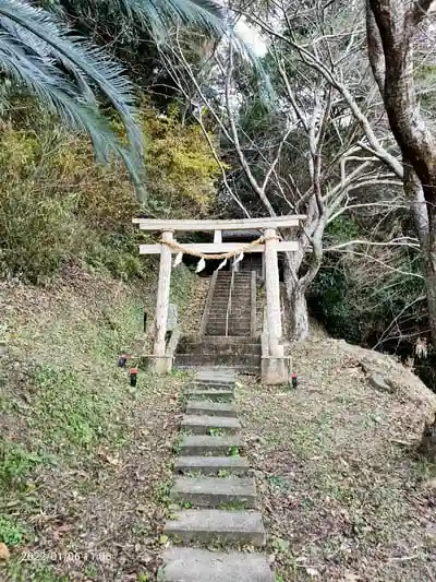 揚島天神社の鳥居