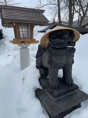 札幌諏訪神社の狛犬