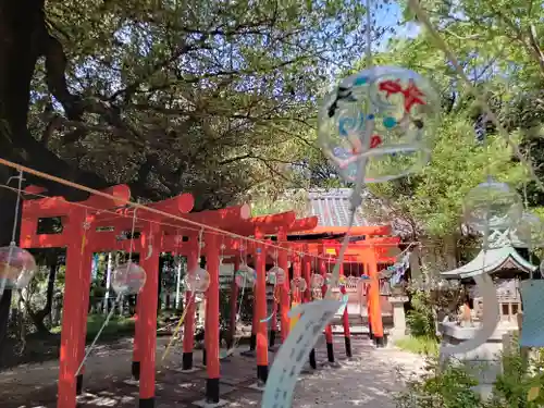 蜂田神社の鳥居