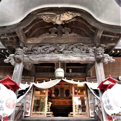 大鏑神社の本殿・本堂