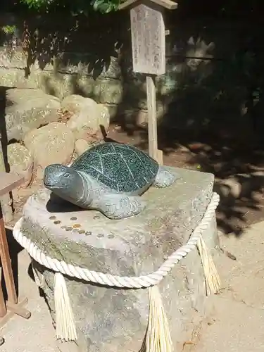 酒列磯前神社の狛犬