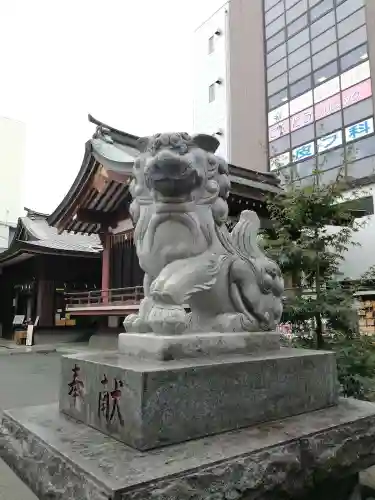 柏神社の狛犬