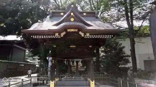 大國魂神社の手水舎