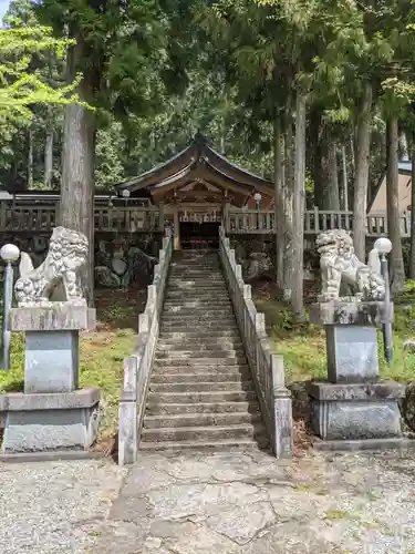 高賀神社の狛犬