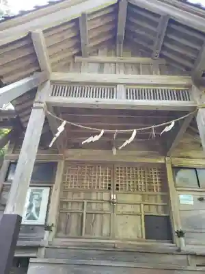 白山神社の本殿・本堂