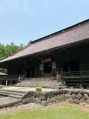 出羽国分寺薬師堂の本殿・本堂
