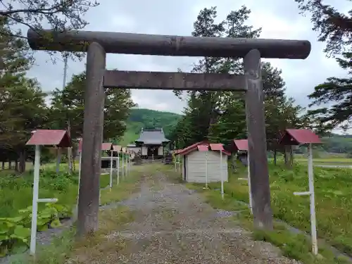 班渓神社の鳥居
