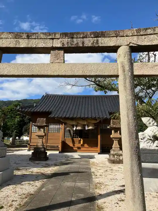 大土神社の鳥居