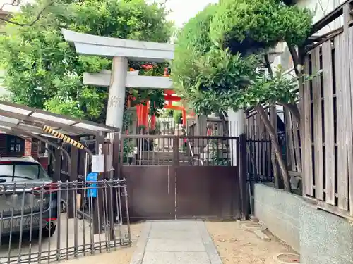 松尾稲荷神社の鳥居