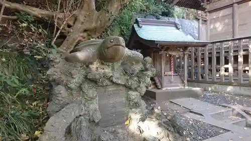 小動神社の狛犬