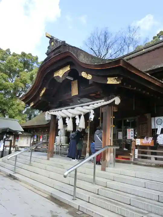 田村神社の本殿・本堂
