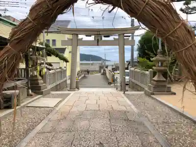 舞子六神社/まいこむの宮の鳥居