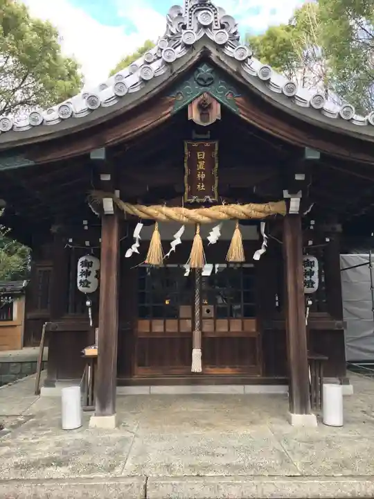 日置神社の本殿・本堂