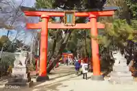 豊中稲荷神社の鳥居