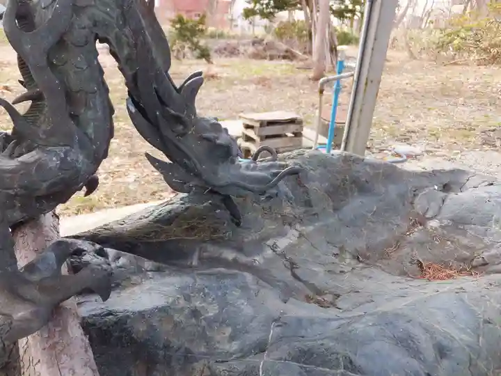 峰延神社の手水舎