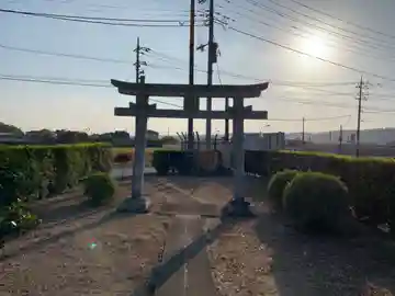 八幡神社の鳥居