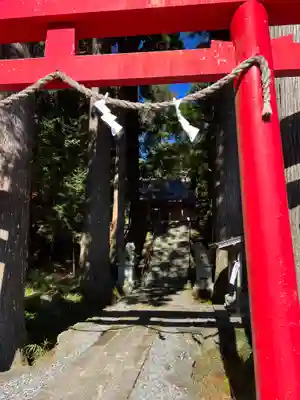 須山浅間神社の鳥居