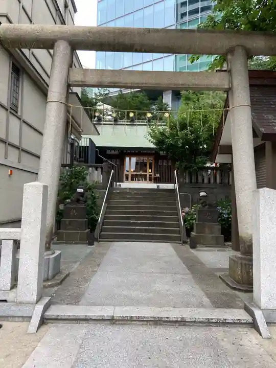 六本木天祖神社の鳥居