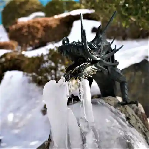 大鏑神社の手水舎